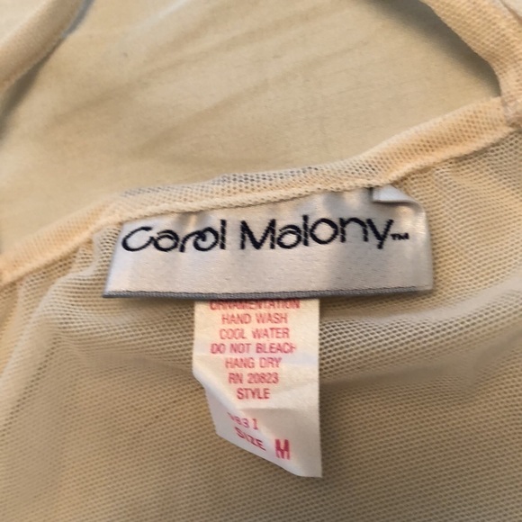 NWT beaded Carol Malony Camisole - Picture 4 of 6